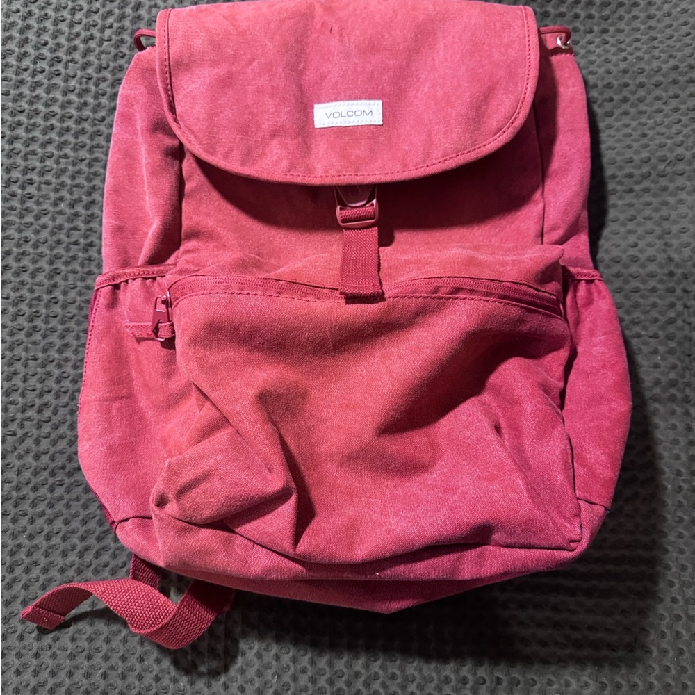Volcom Burgundy Backpack